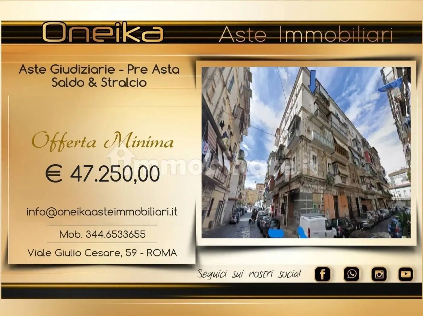 Appartamento in vendita a Napoli