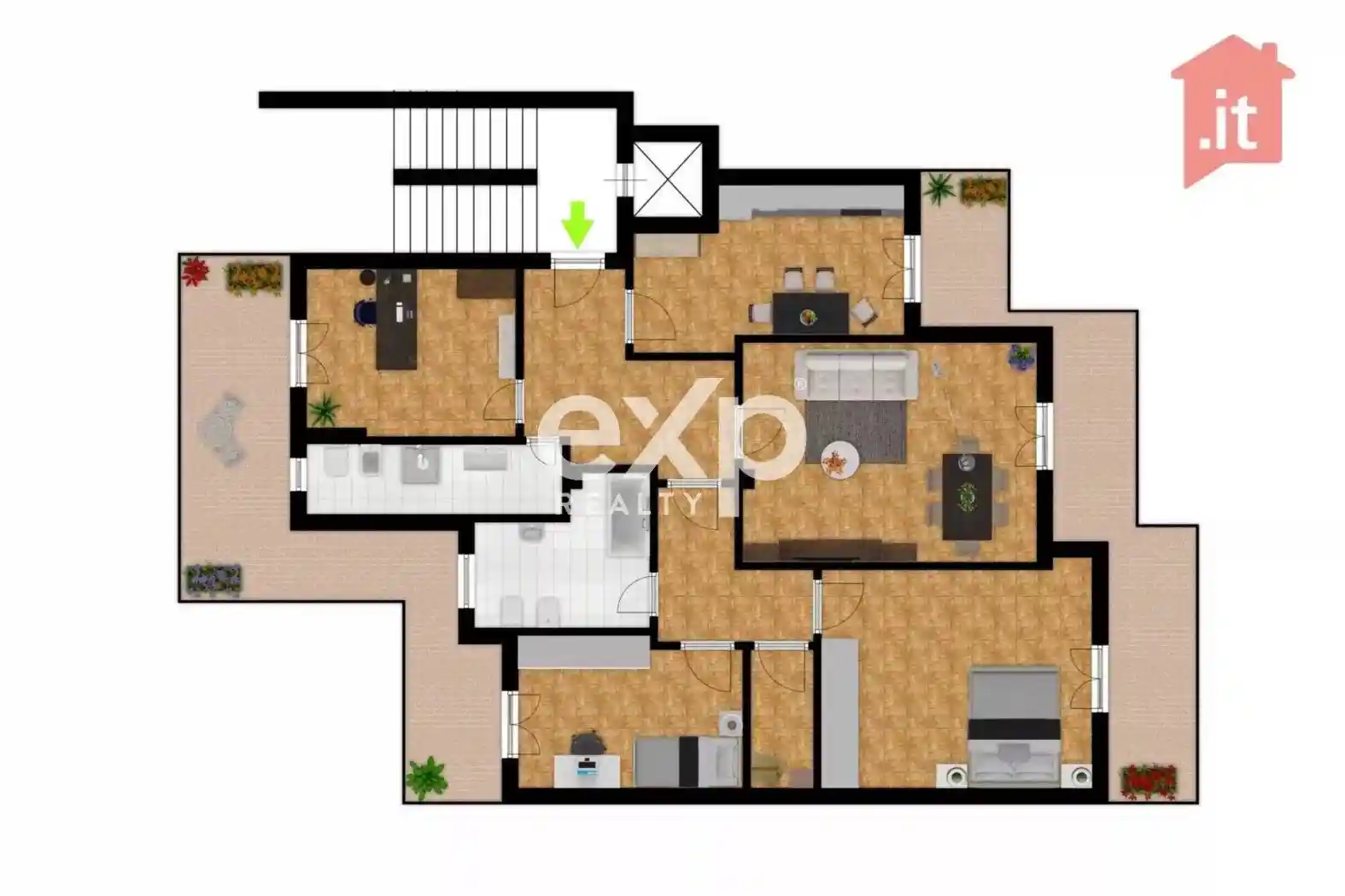 Quadrilocale viale Martiri della Libertà, 13, Corso Mazzini, Via Ciccarone, Casarza, Vasto - foto 2