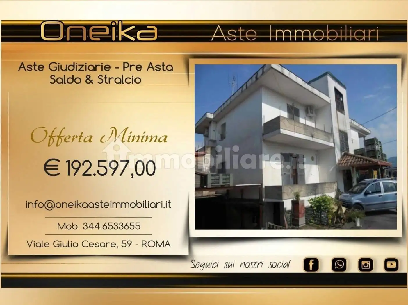 Casa indipendente in asta a San Valentino Torio