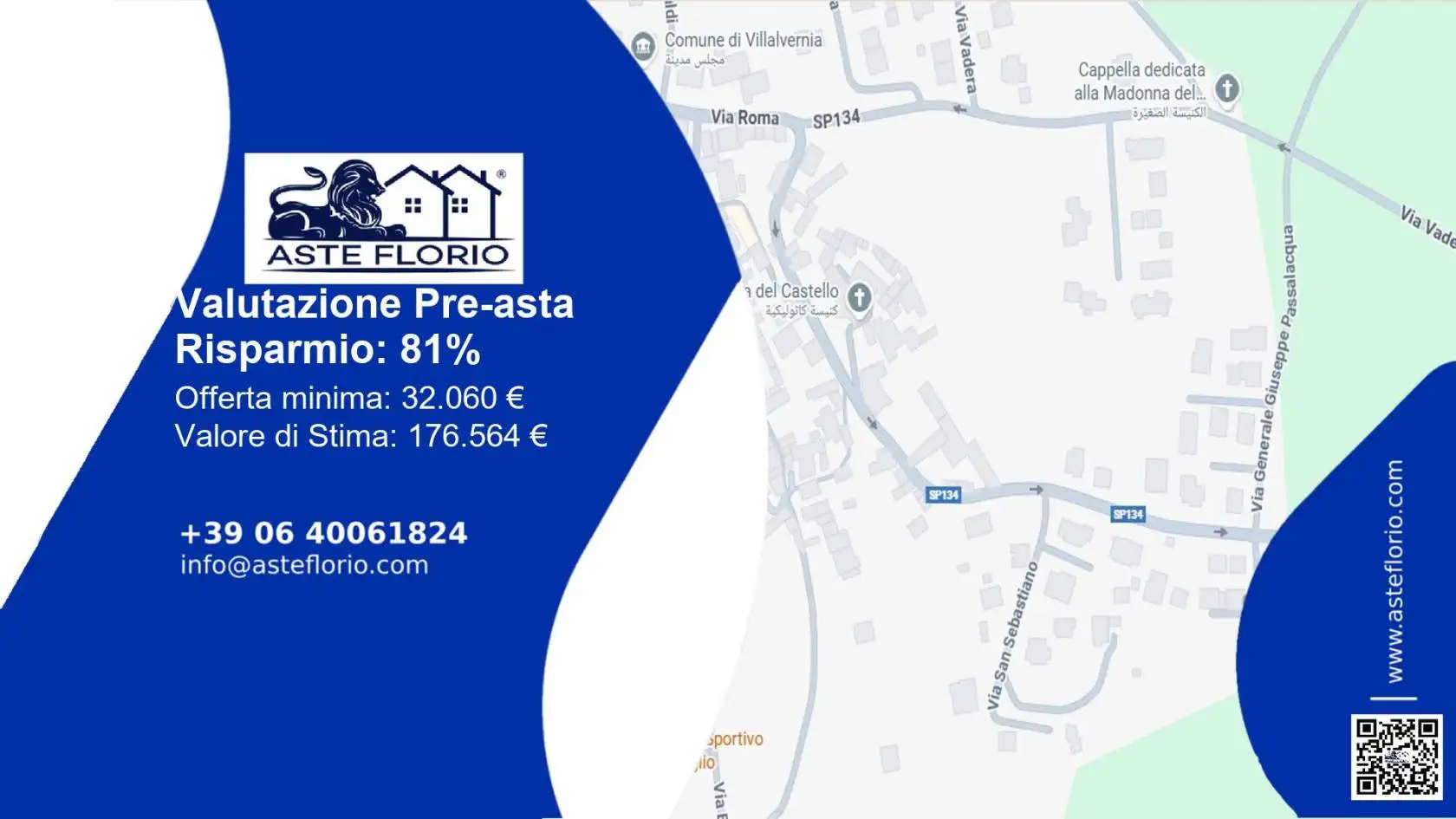 Appartamento in asta a Villalvernia
