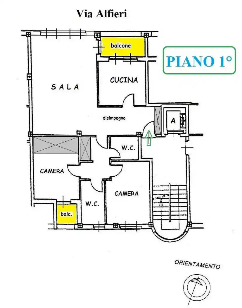 Quadrilocale via alfieri, Via dei Mille, Grosseto - foto 2