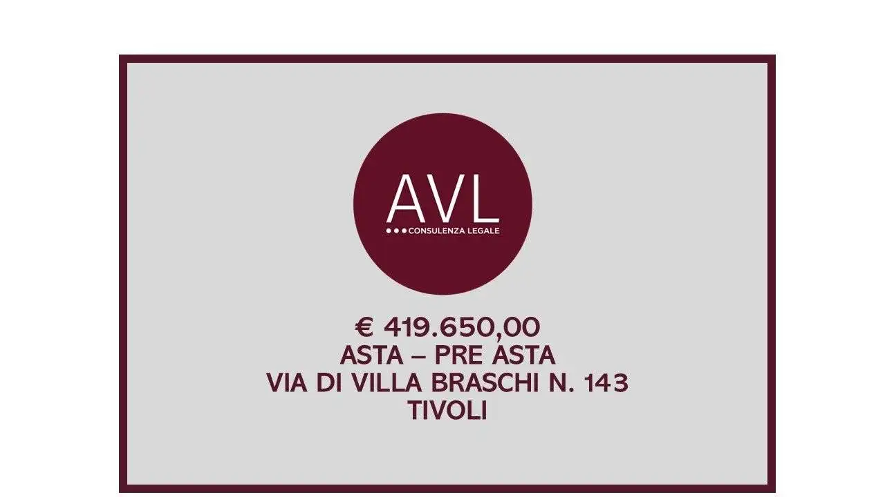 Appartamento in asta a Tivoli