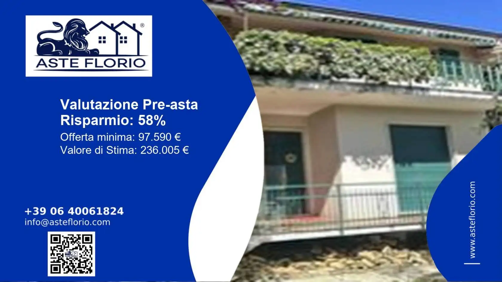 Villa in asta a Agazzano