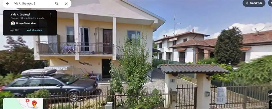 Villa in asta a Olevano di Lomellina