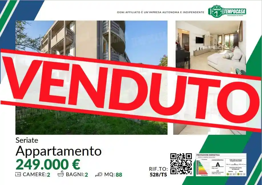 Appartamento in vendita a Seriate