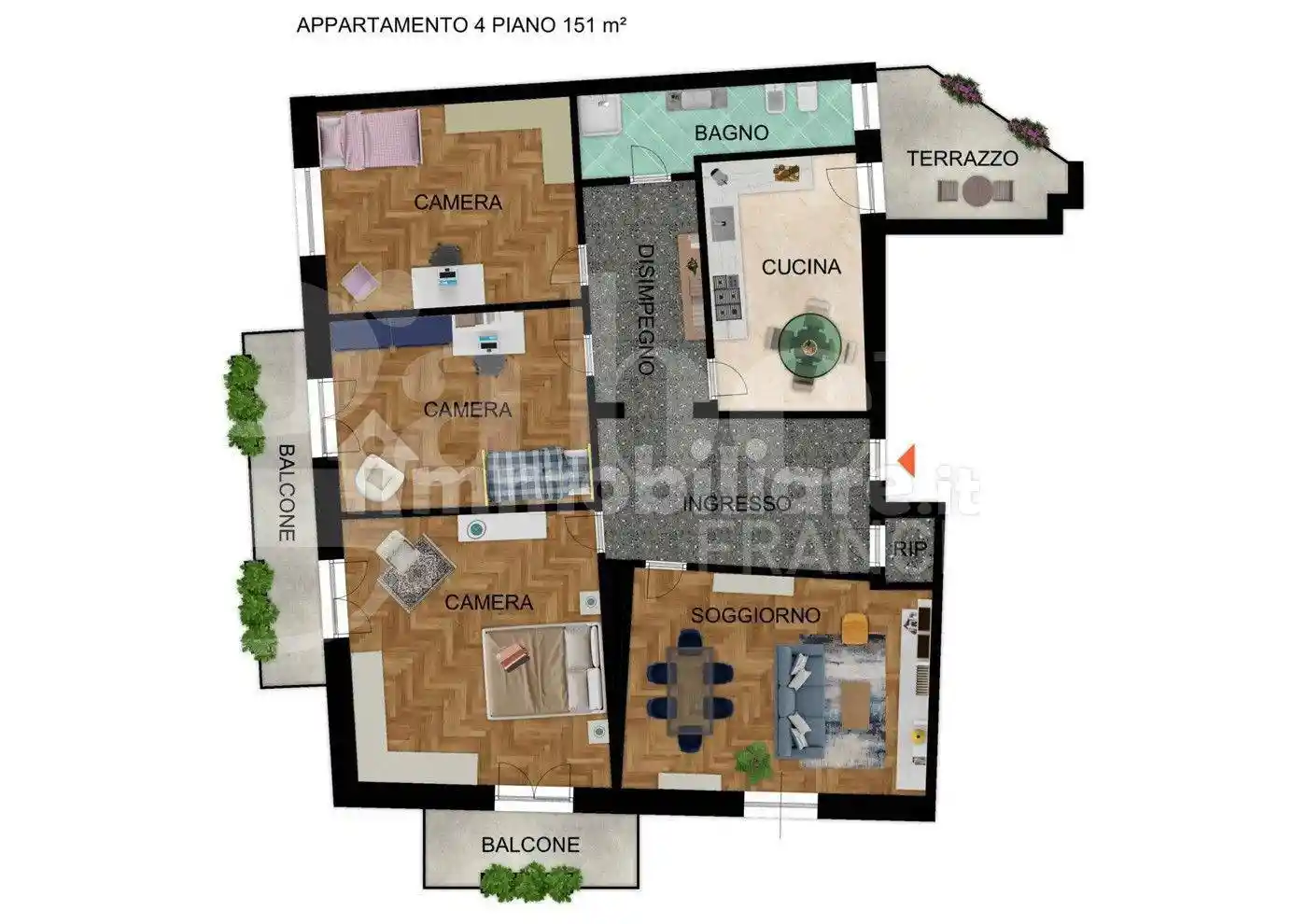 Appartamento corso Piave , 23, Centro, Pinerolo - foto 3