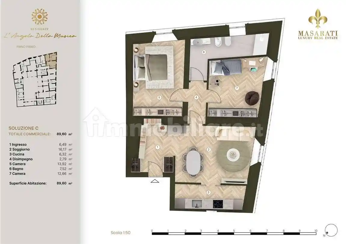 Trilocale via Scalabrini, 50, Politecnico - Scalabrini, Piacenza - foto 5