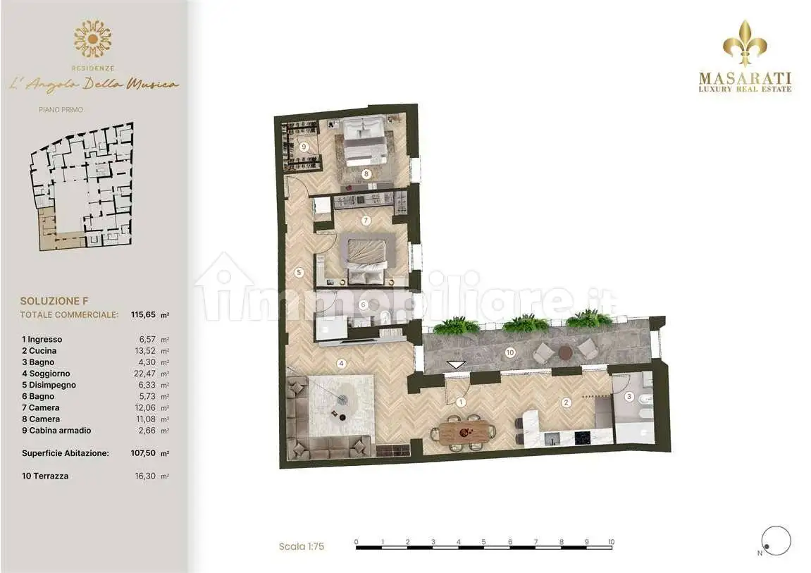 Appartamento in vendita a Piacenza