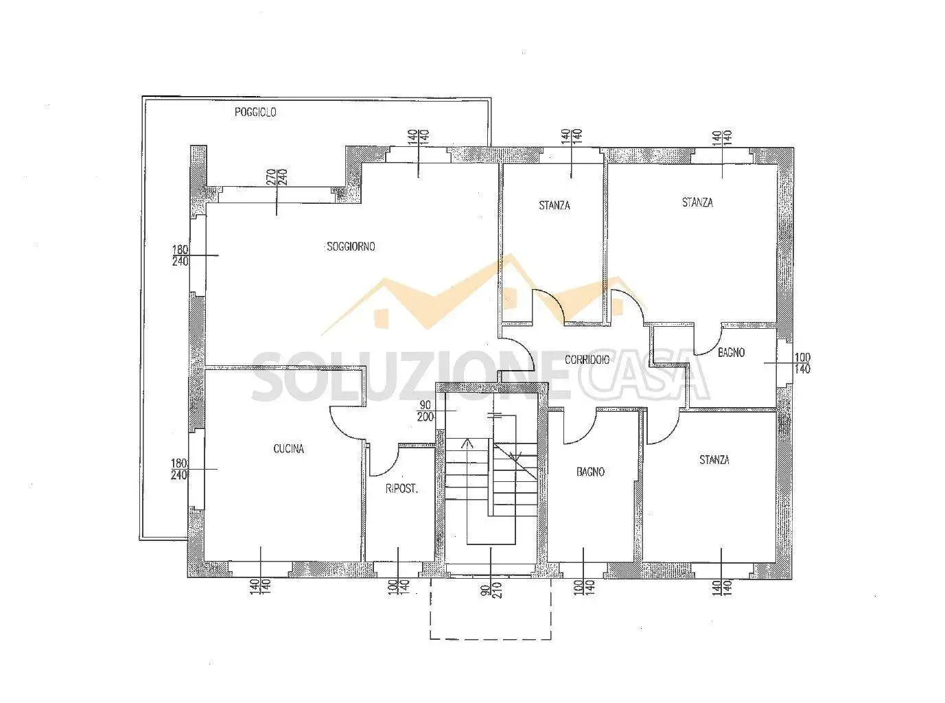 Appartamento in affitto a Trento