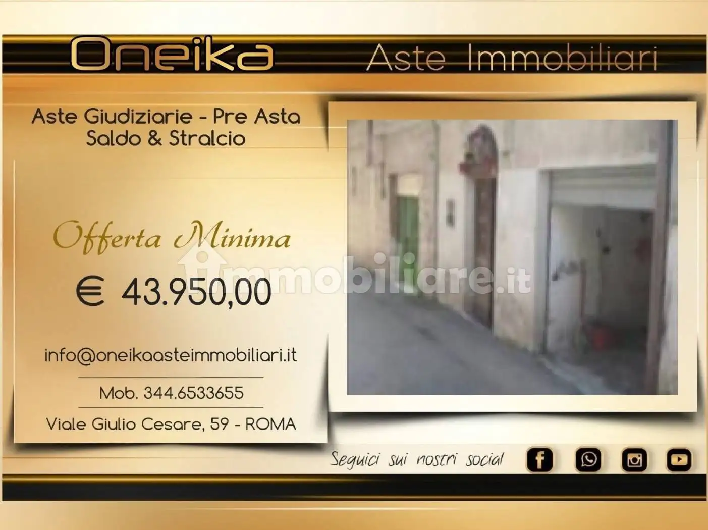 Appartamento in asta a Marzano Appio