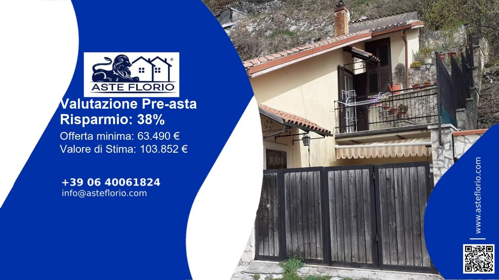 Appartamento in asta a Capistrello