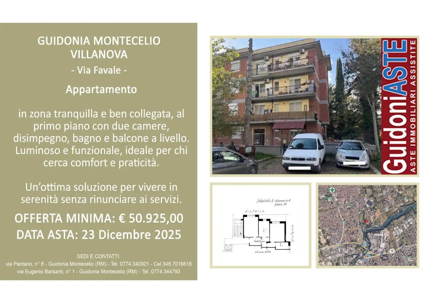 Appartamento in asta a Tivoli