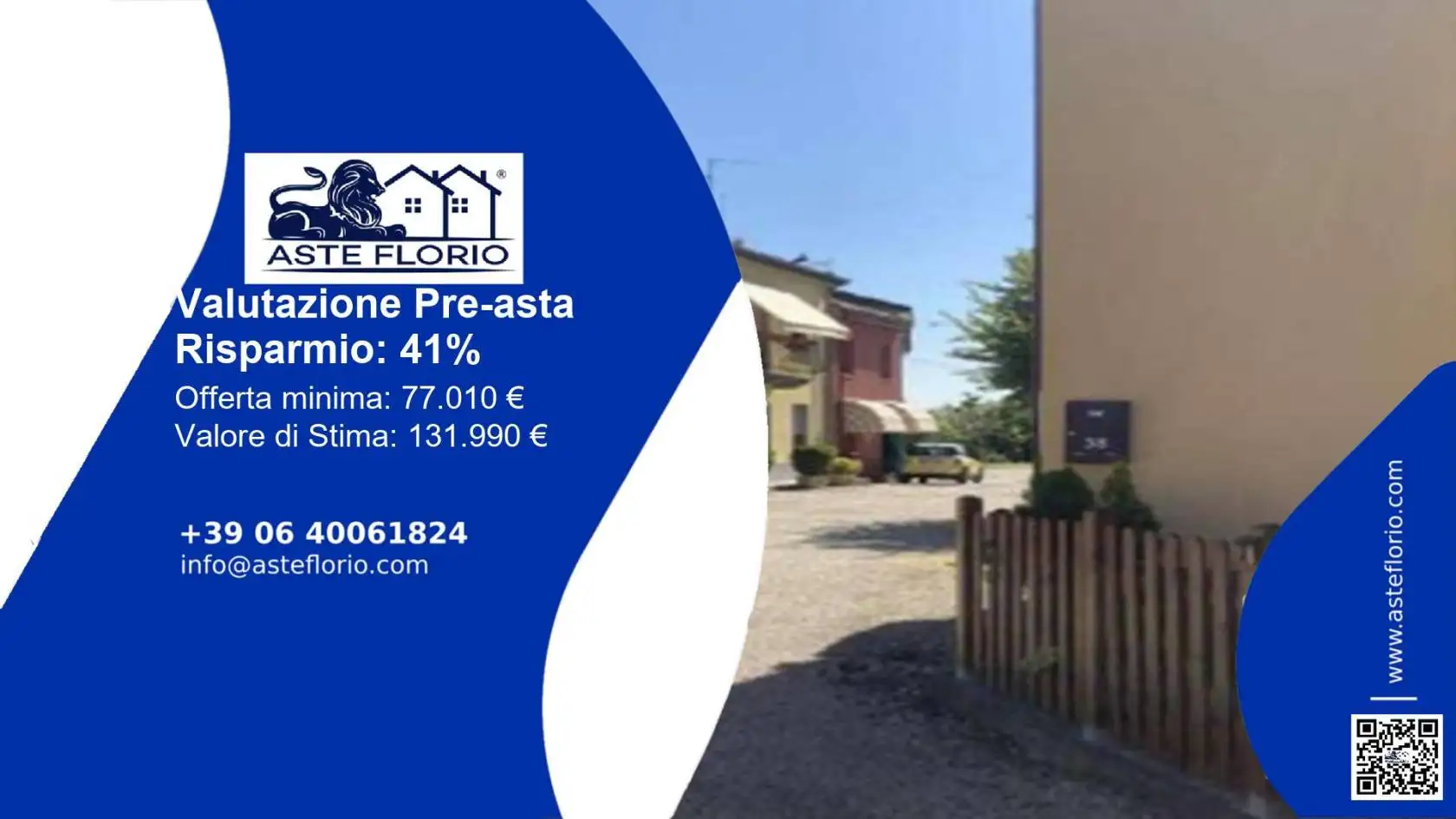 Appartamento in asta a Cervesina