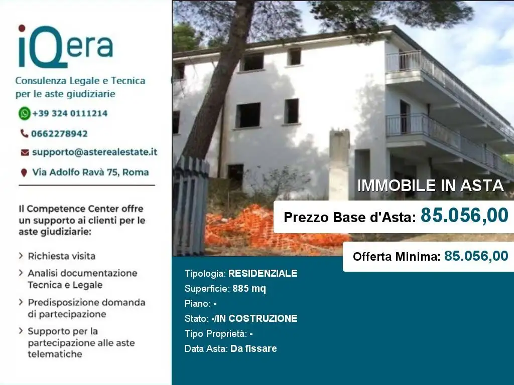 Appartamento in asta a Montegiordano