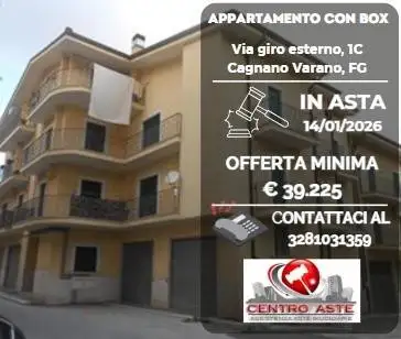 Appartamento in asta a Cagnano Varano