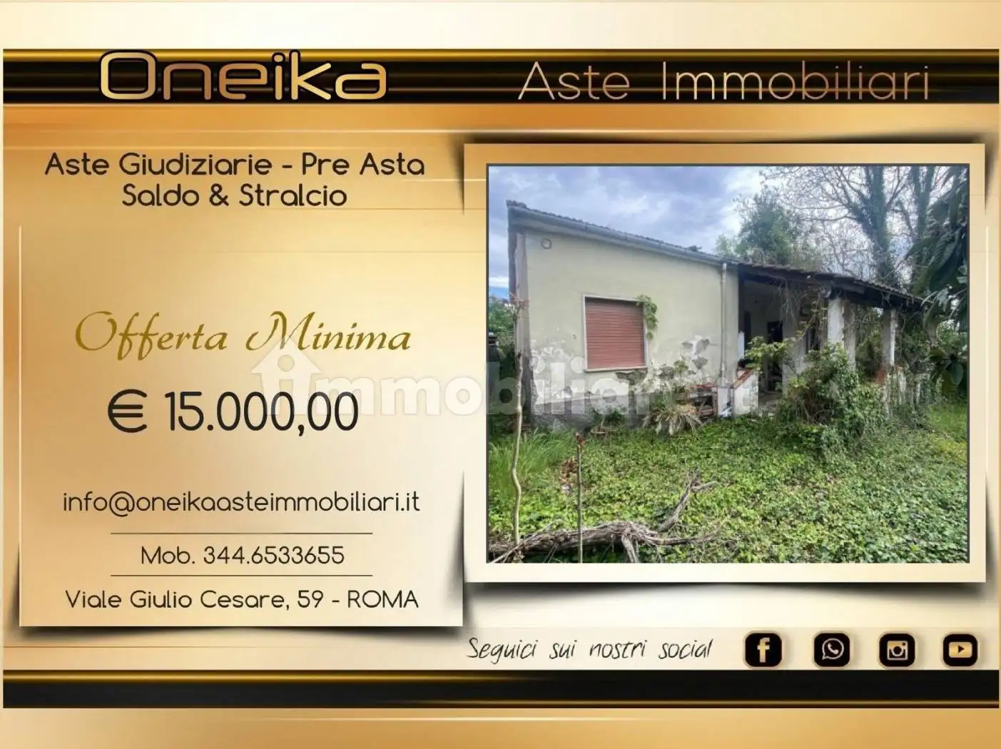 Appartamento in asta a Aquino