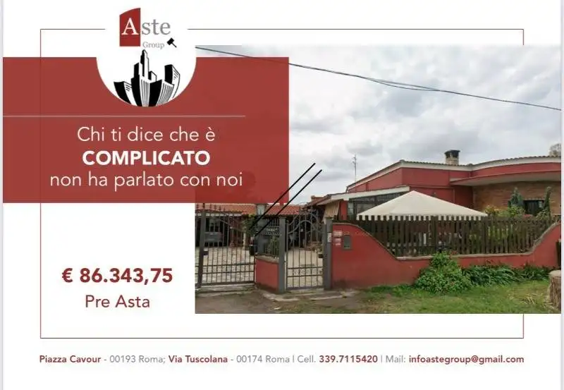 Villa in asta a Ardea