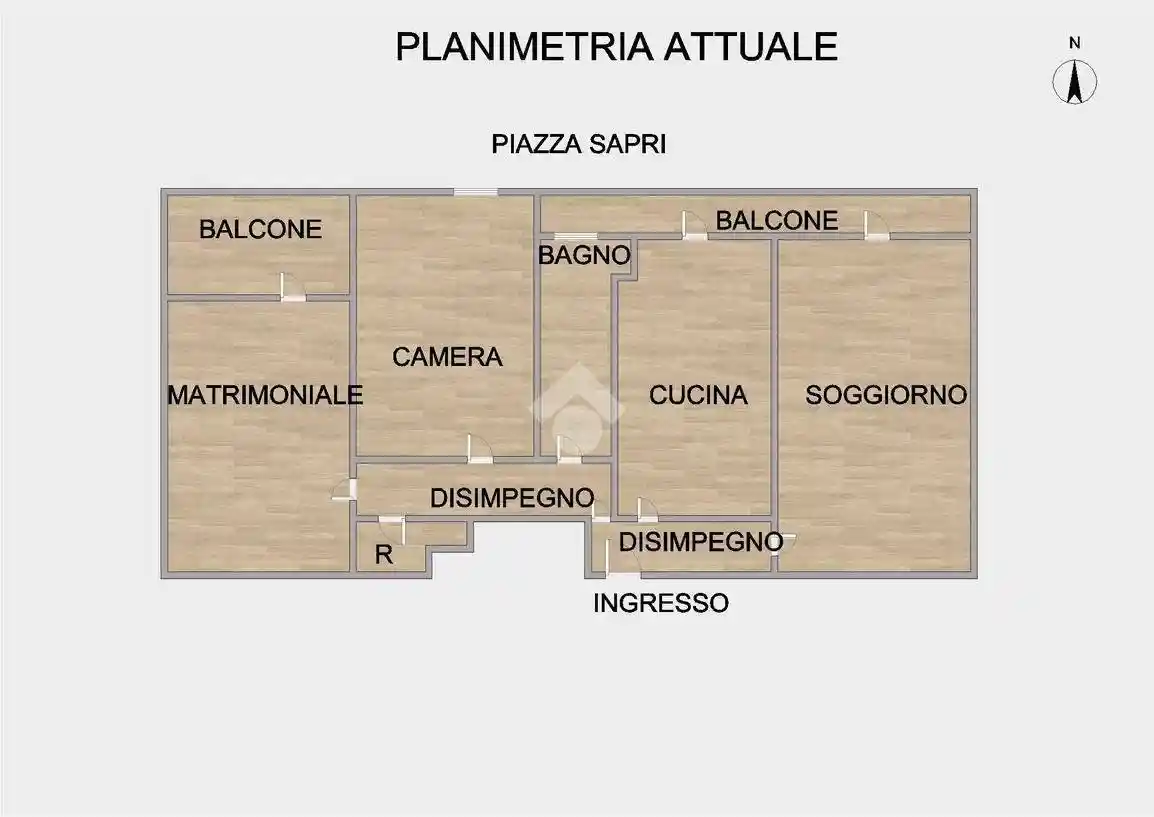 Trilocale via Solferino 17, Santa Chiara - Sant'Angelo, Brindisi - foto 3