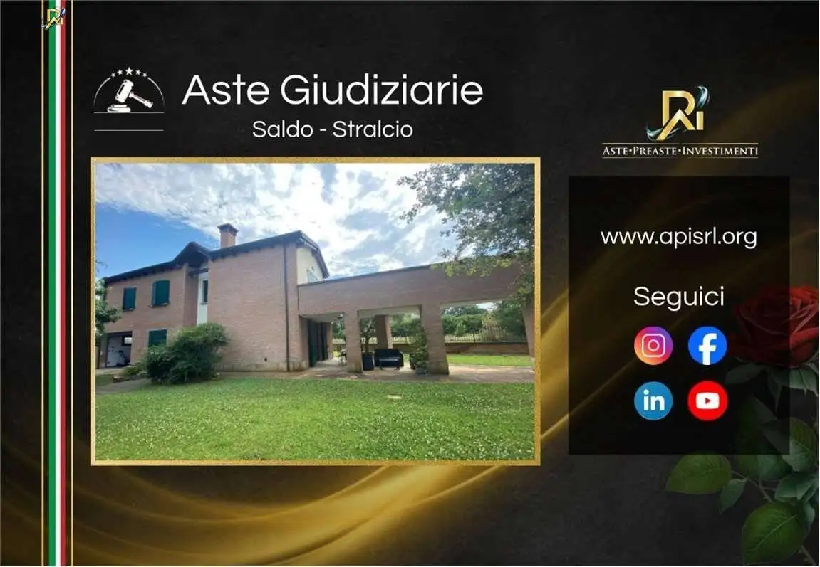 Villa in asta a Sala Bolognese