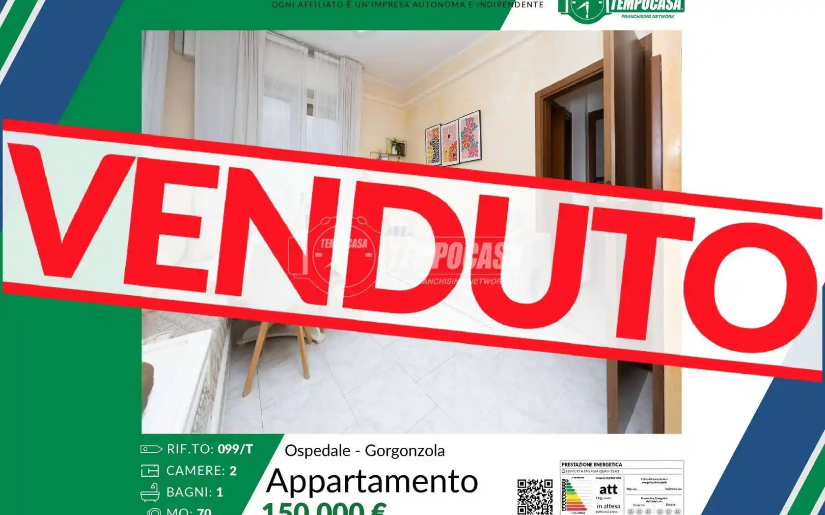 Appartamento in vendita a Gorgonzola