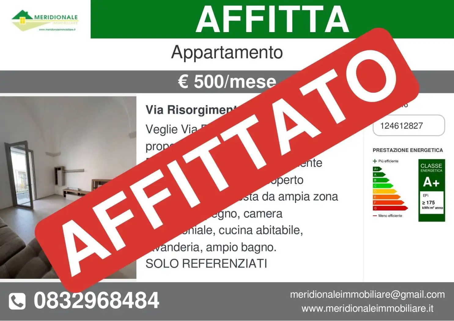 Appartamento in affitto a Veglie