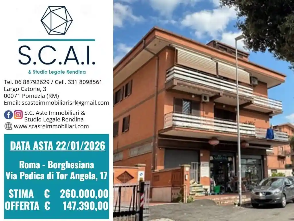 Appartamento in vendita a Roma