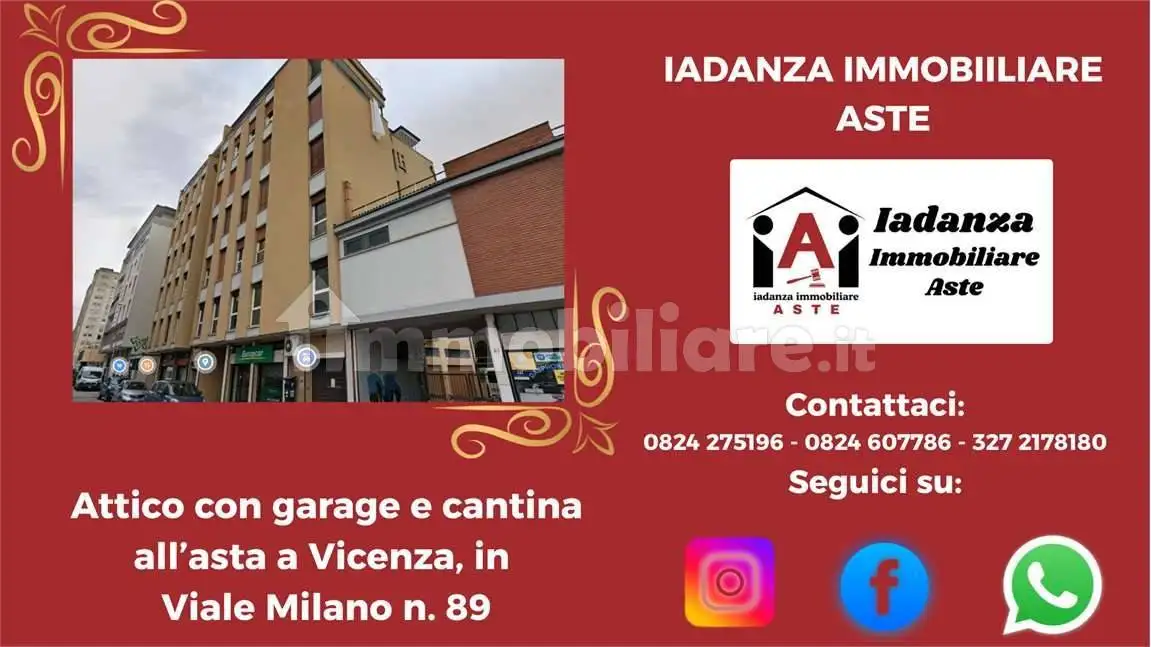 Attico - Mansarda in asta a Vicenza