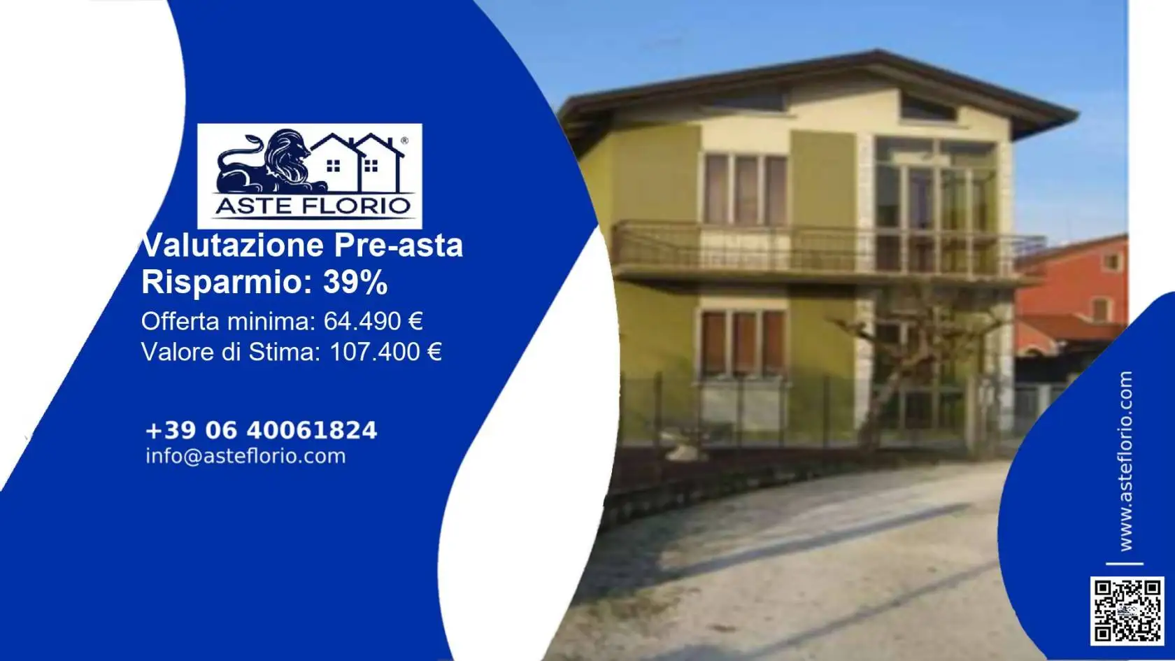 Appartamento in asta a Quinto di Treviso