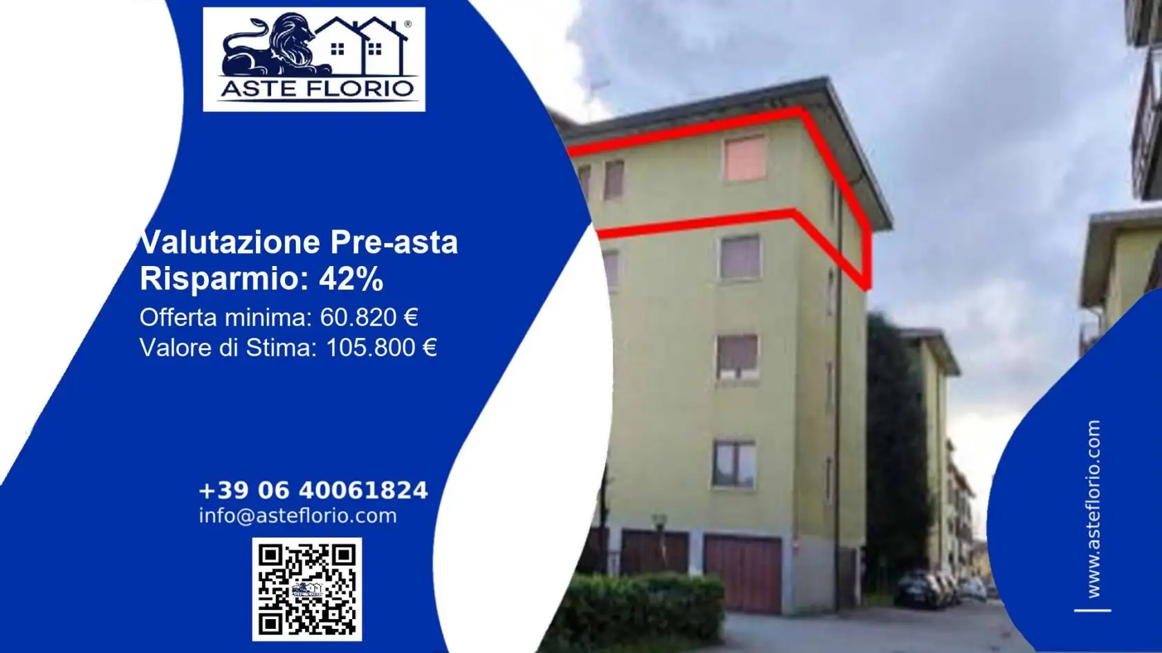 Appartamento in asta a Pandino