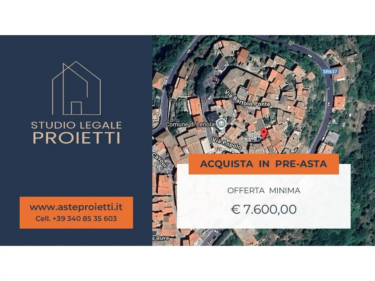 Appartamento in asta a Lenola