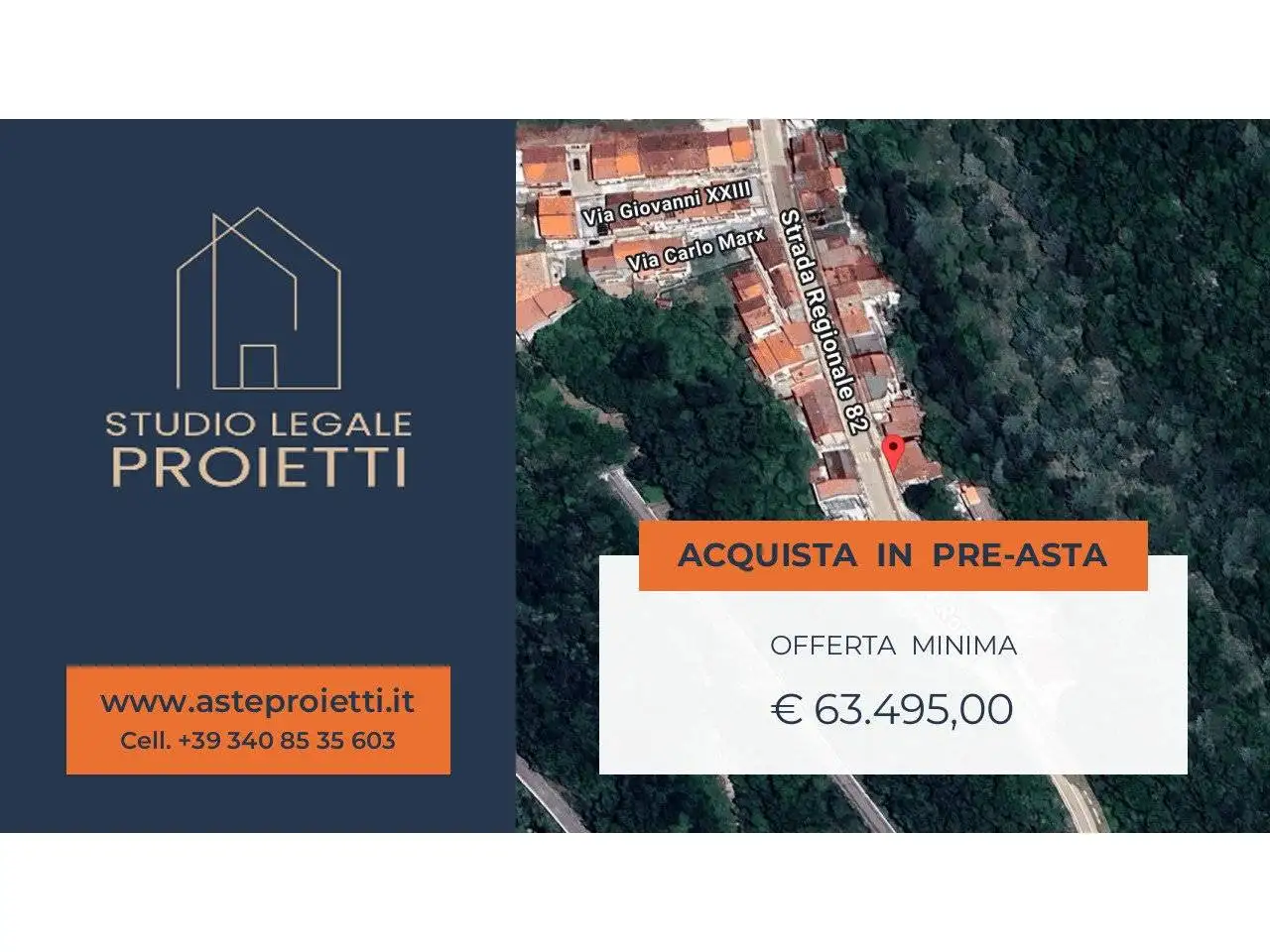Appartamento in asta a Capistrello