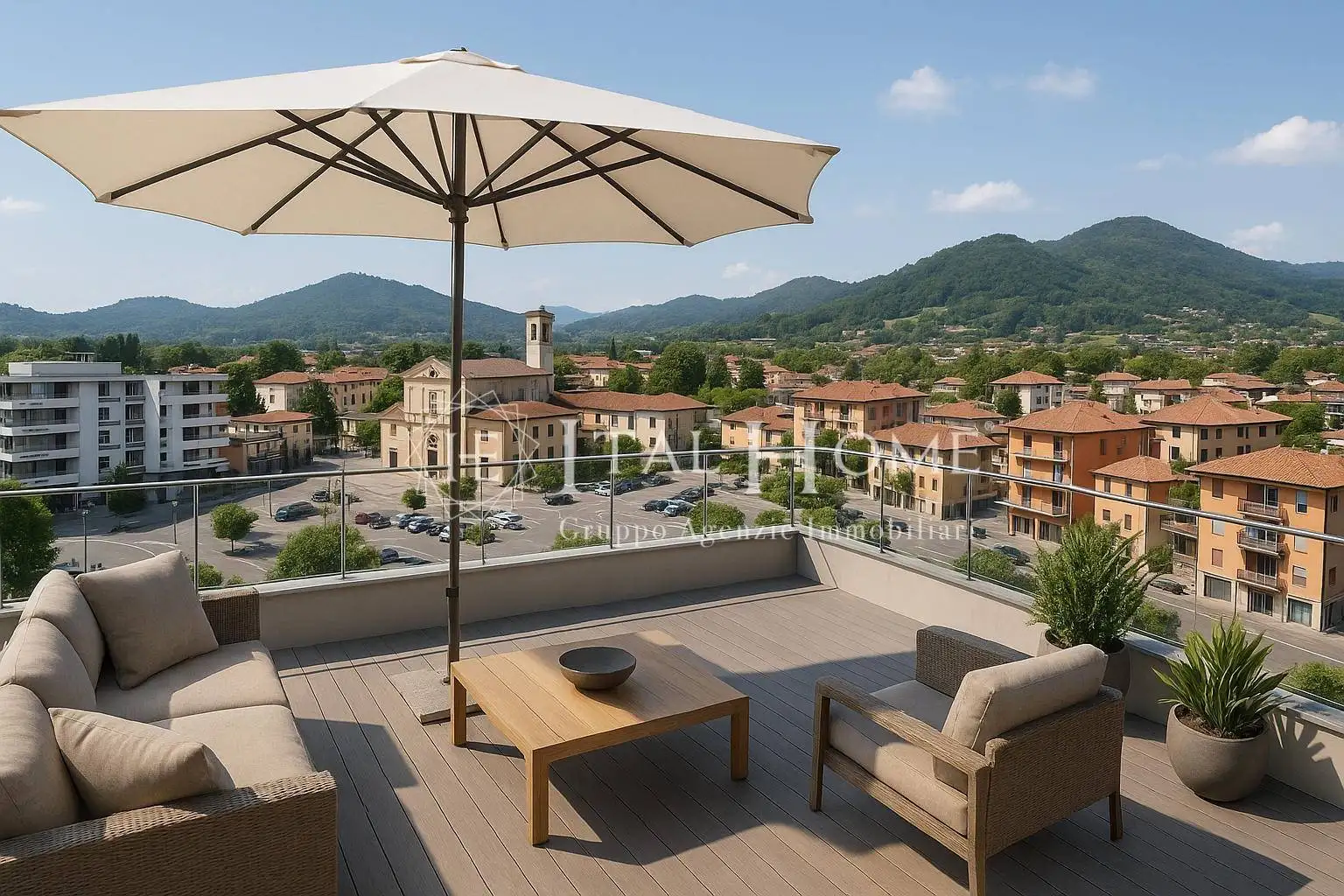 Attico - Mansarda in vendita a Torre Boldone