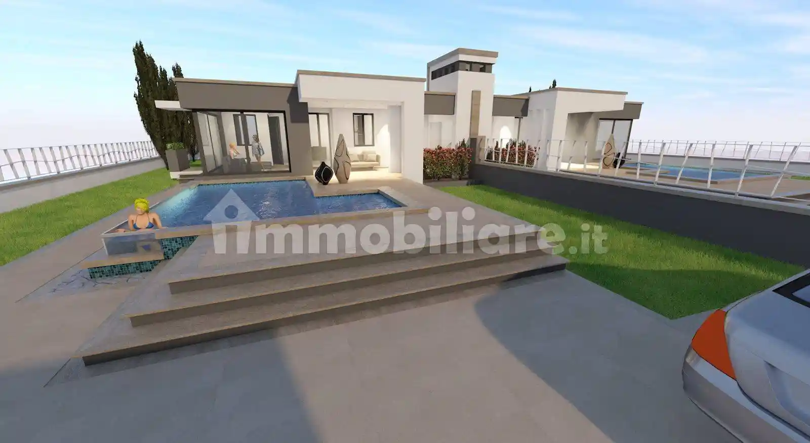 Villa bifamiliare via Frasso Sabino 1, Cioccati, Zucchetti, Nettuno - foto 5