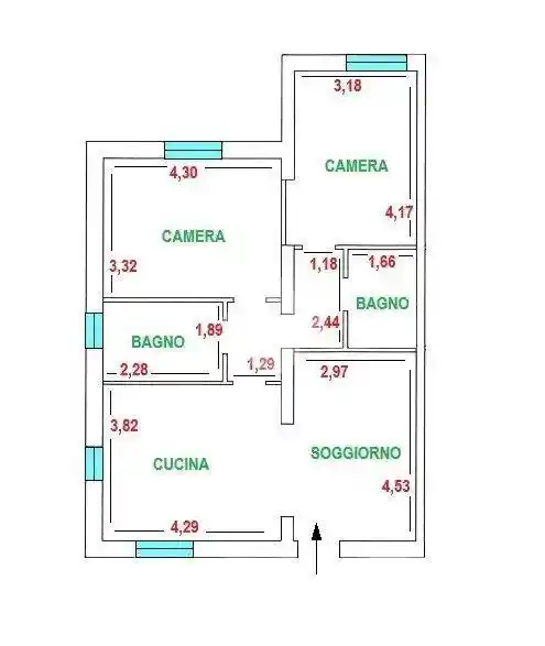 Trilocale via Giovanni Giolitti 10, Montarelli - Via dei Giardini, Aprilia - foto 2