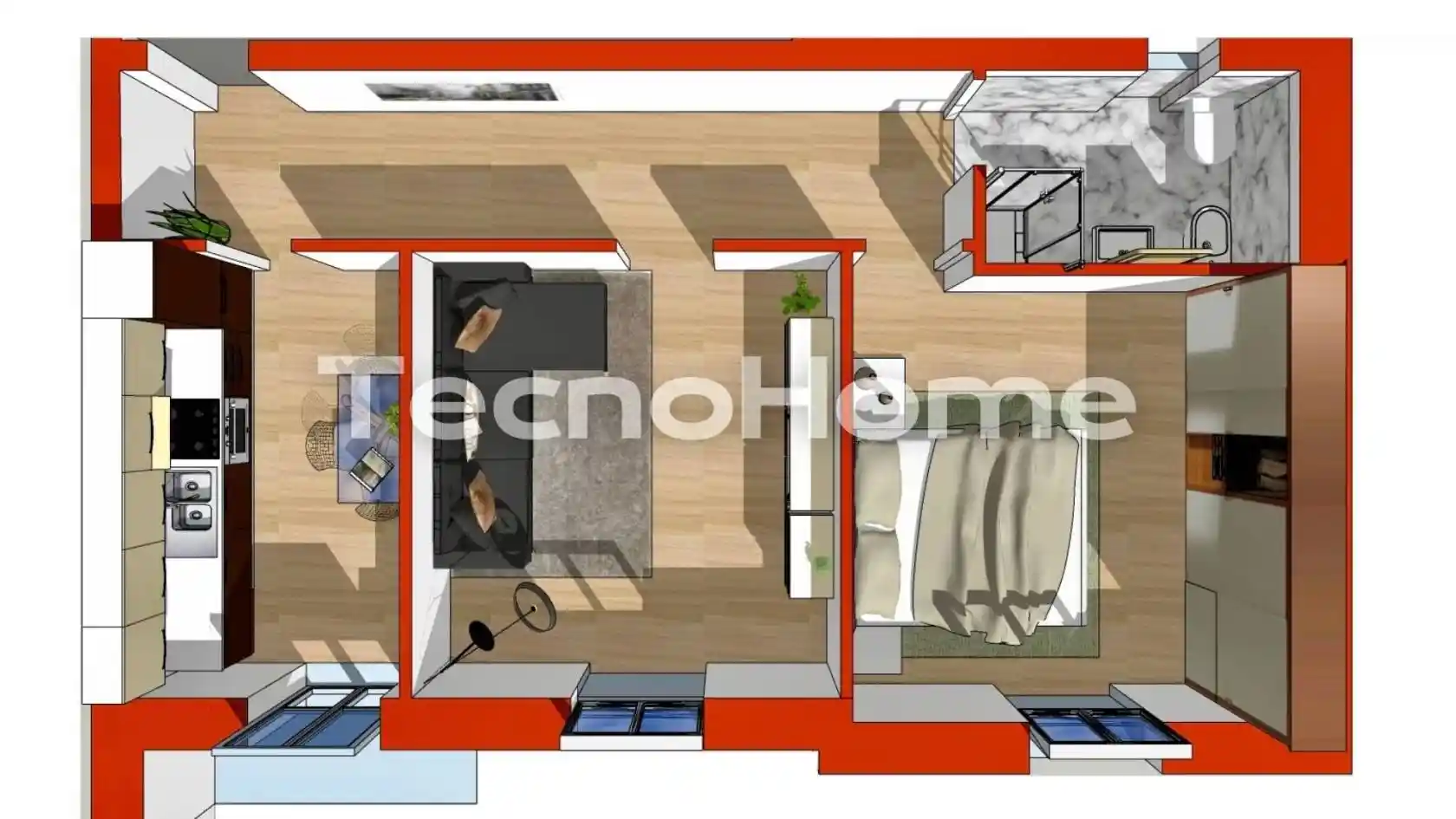 Trilocale via Michelangelo Anselmi 18, Pablo - Prati Bocchi, Parma - foto 4