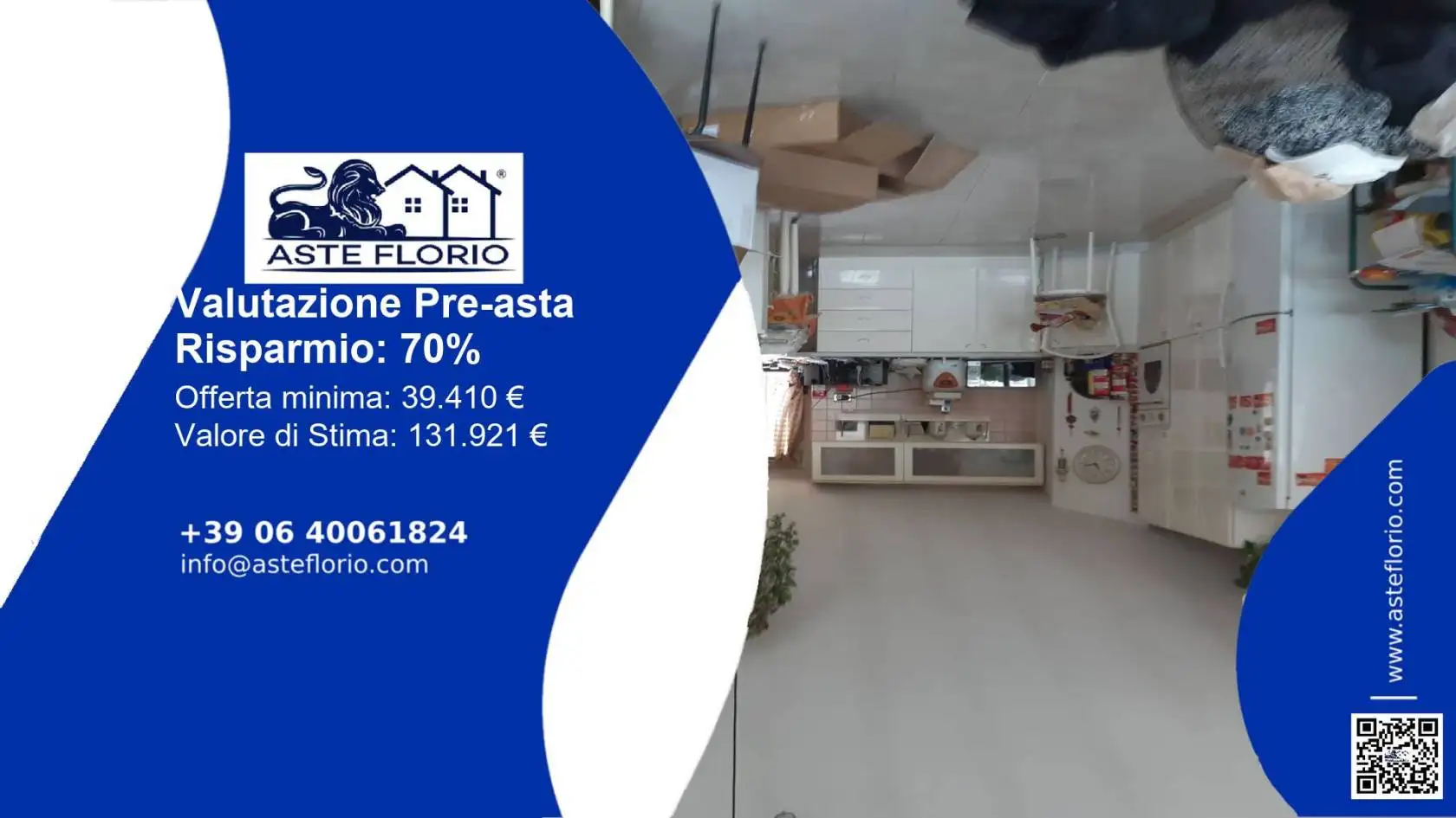 Appartamento in asta a Peia