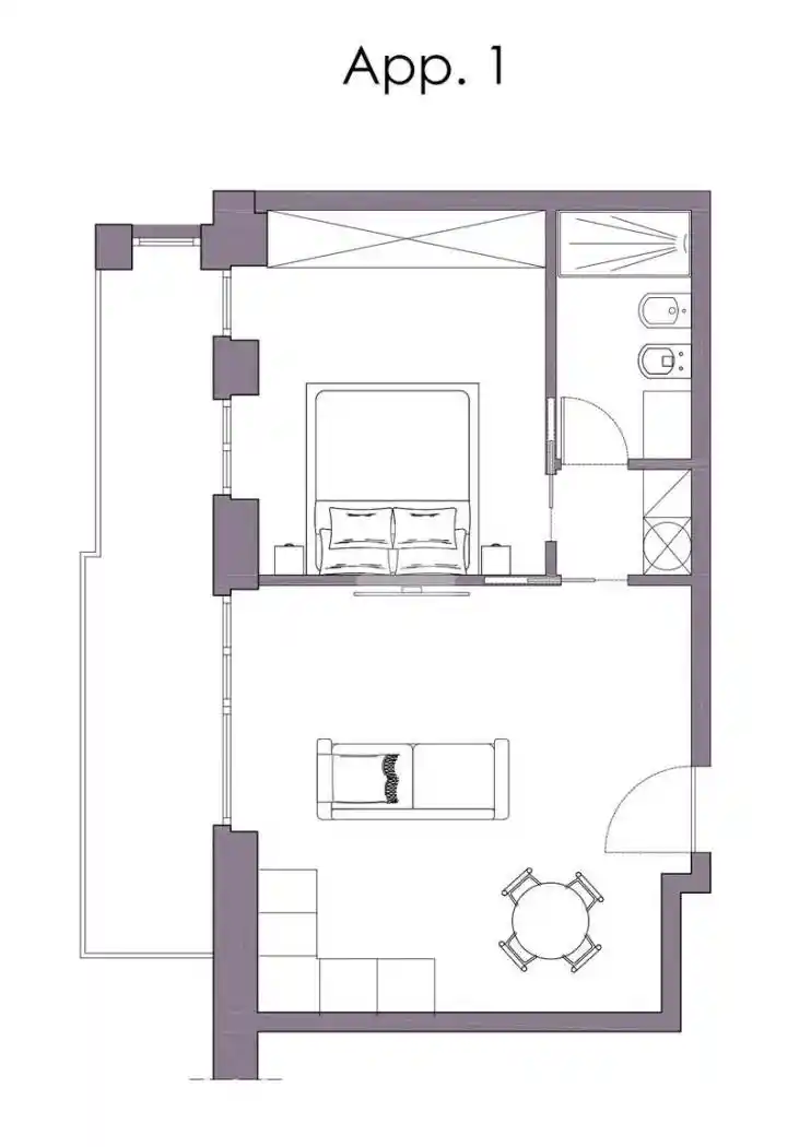 Bilocale via Gian Battista Brocchi 24, Città Studi, Milano - foto 3