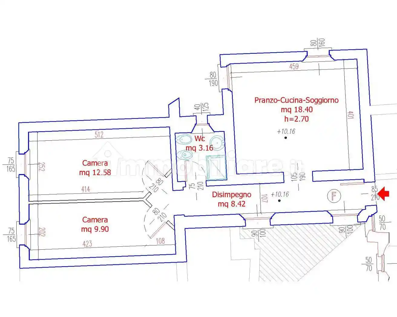 Trilocale piazza della Repubblica, Centro Storico, Jesi - foto 3