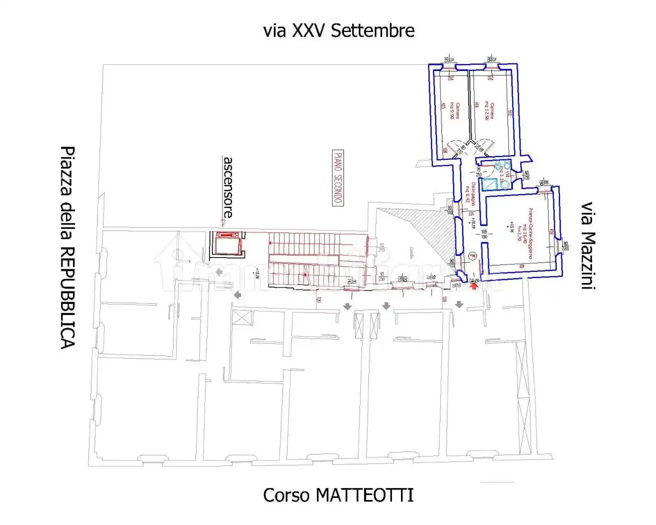 Trilocale piazza della Repubblica, Centro Storico, Jesi - foto 4