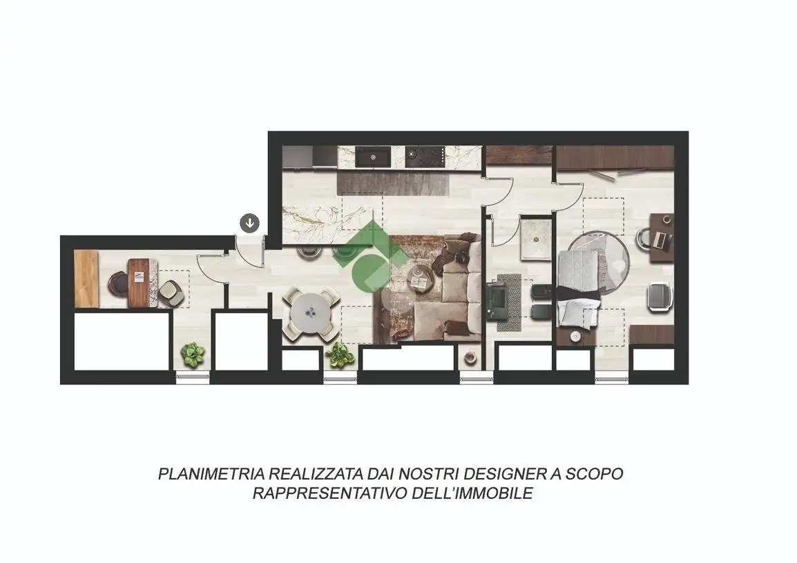 Appartamento in vendita a Olginate