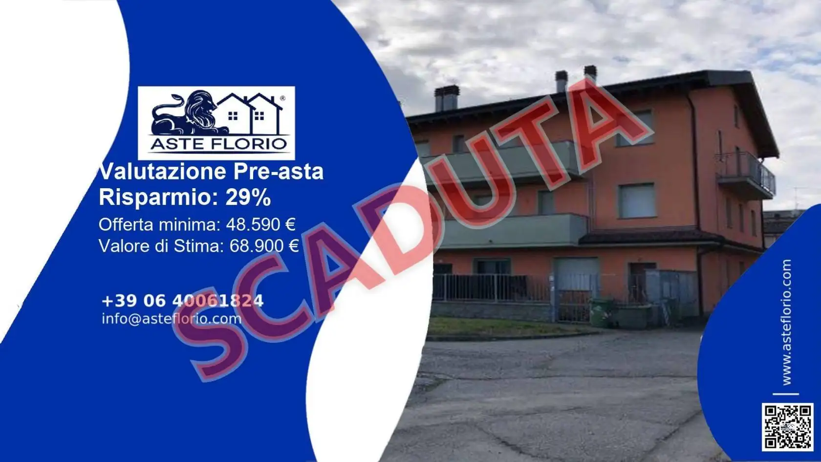 Appartamento in asta a San Rocco al Porto