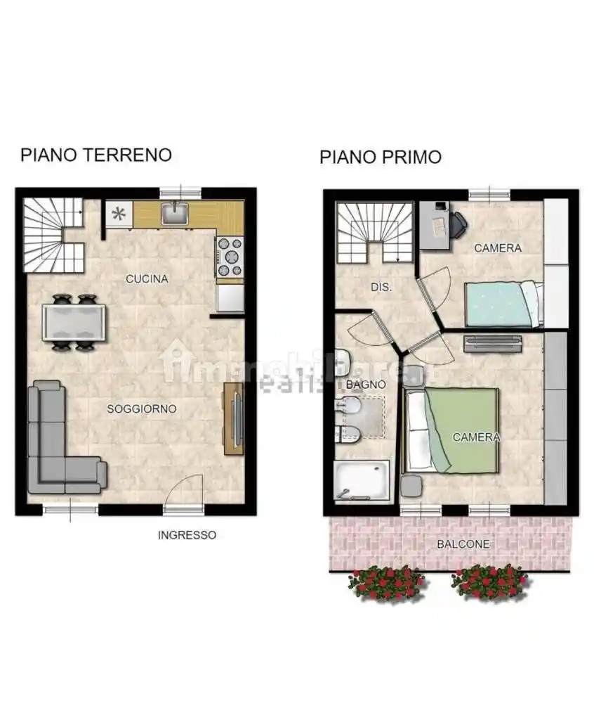 Terratetto plurifamiliare 75 m², ottimo stato, Caponago - foto 2