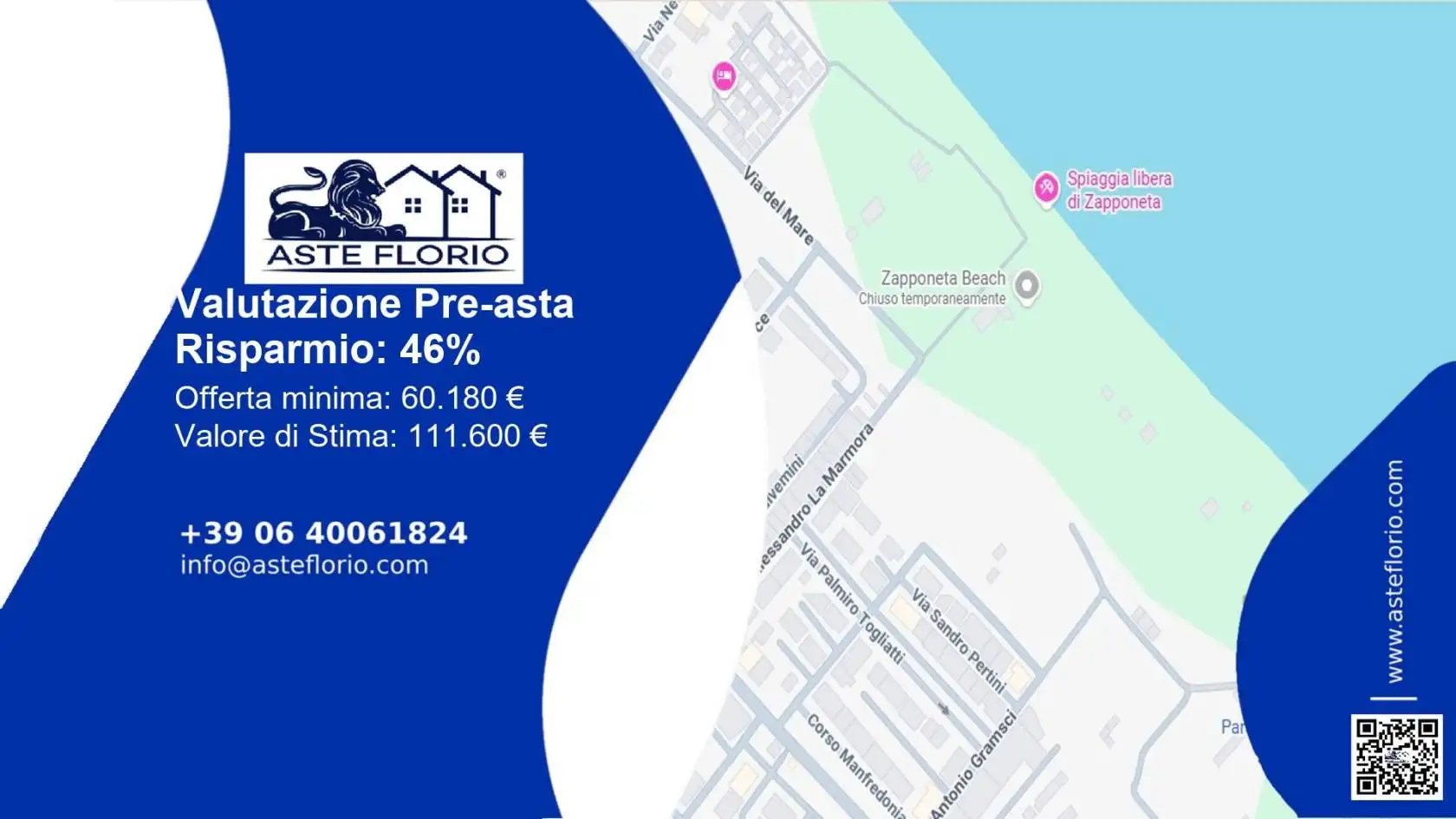 Appartamento in asta a Zapponeta