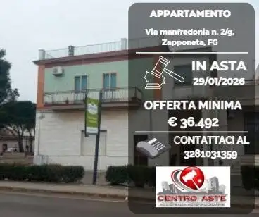 Appartamento in asta a Zapponeta