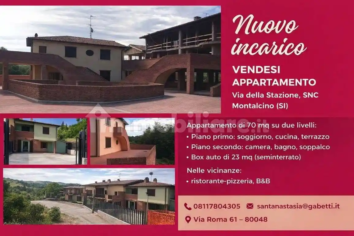 Appartamento in vendita a Montalcino