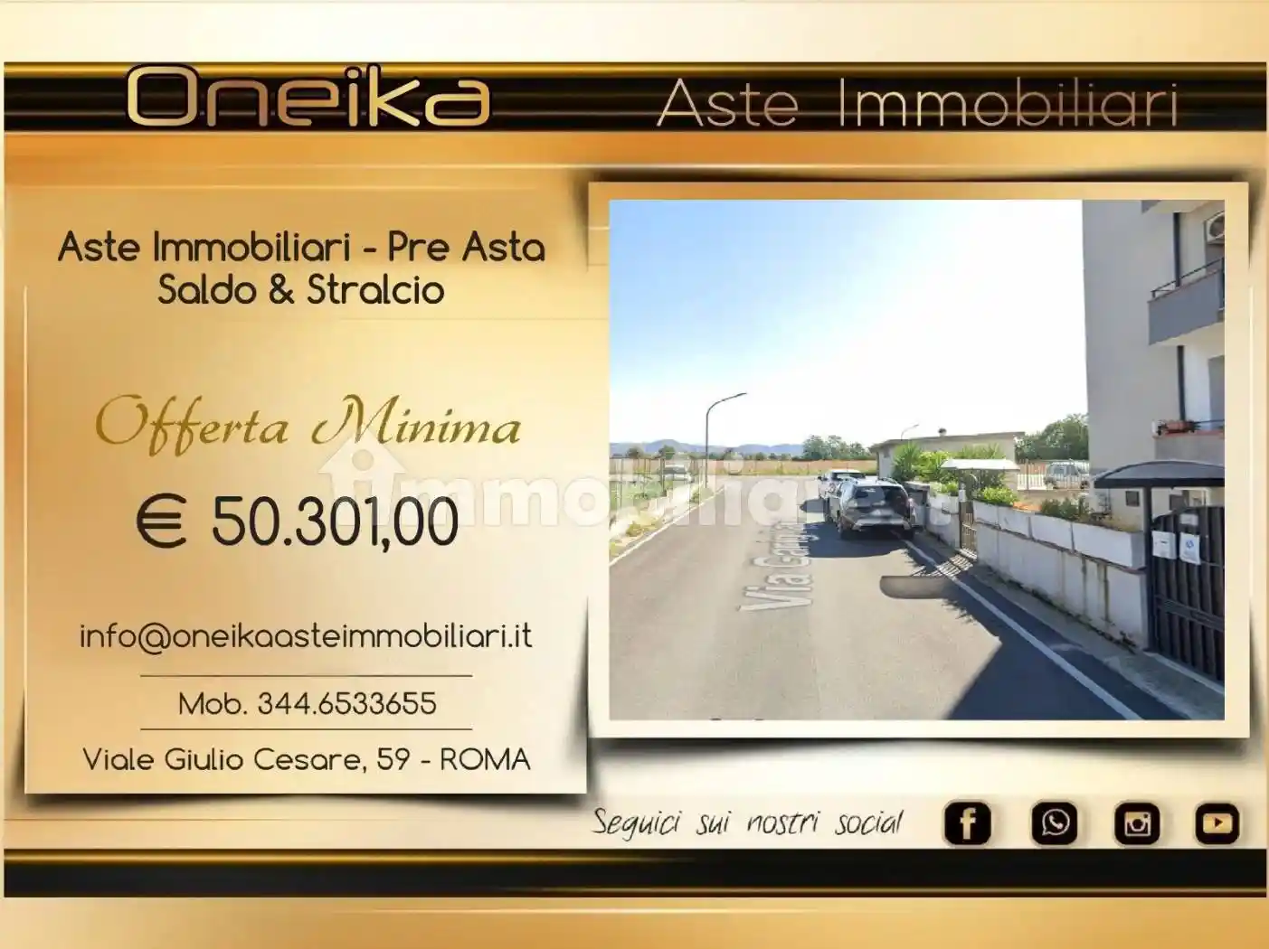 Attico - Mansarda in asta a Macerata Campania
