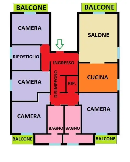 Appartamento in vendita a Bologna