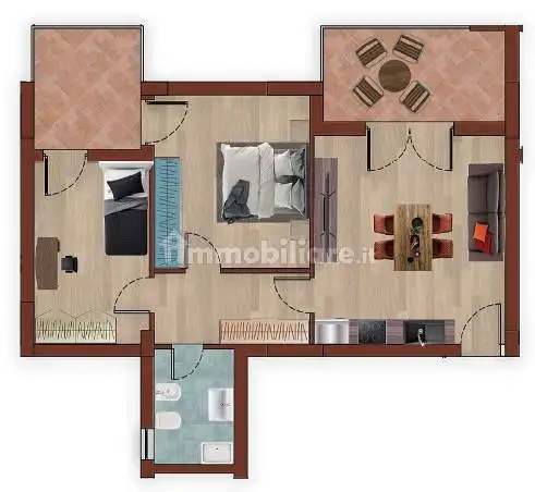 Trilocale via Pratica di Mare 52B, Pratica di Mare - Monte d'Oro, Pomezia - foto 3