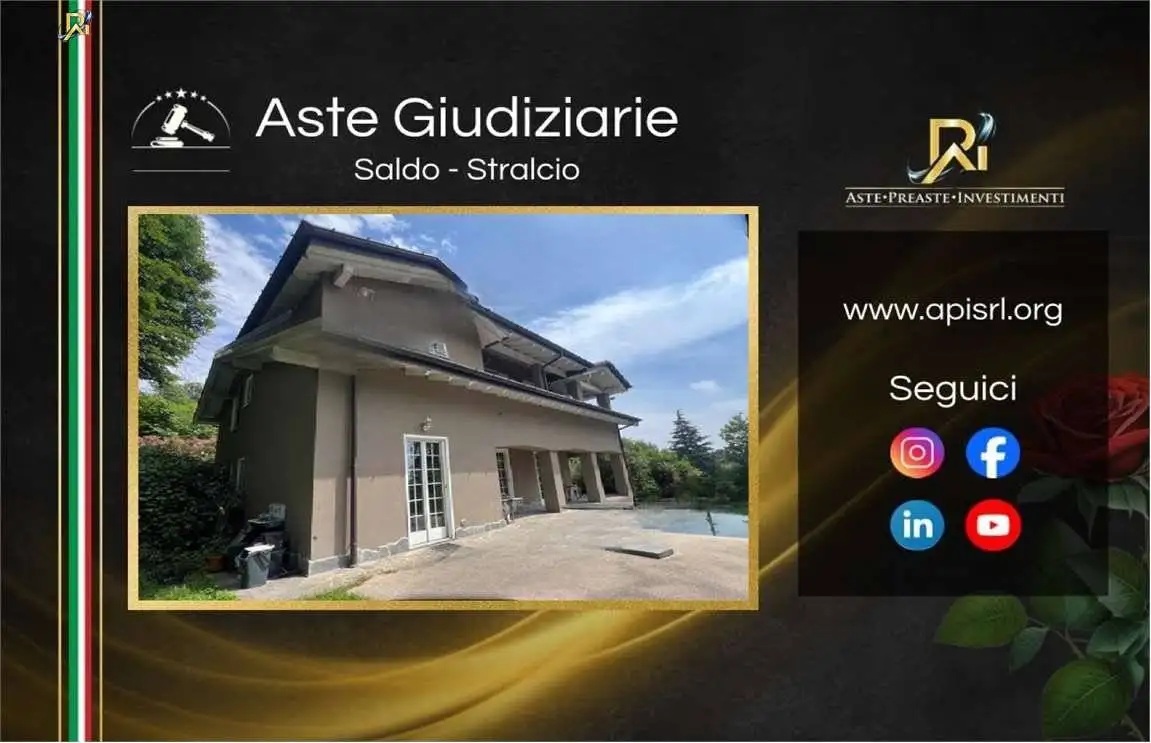 Villetta a schiera in asta a Mornago