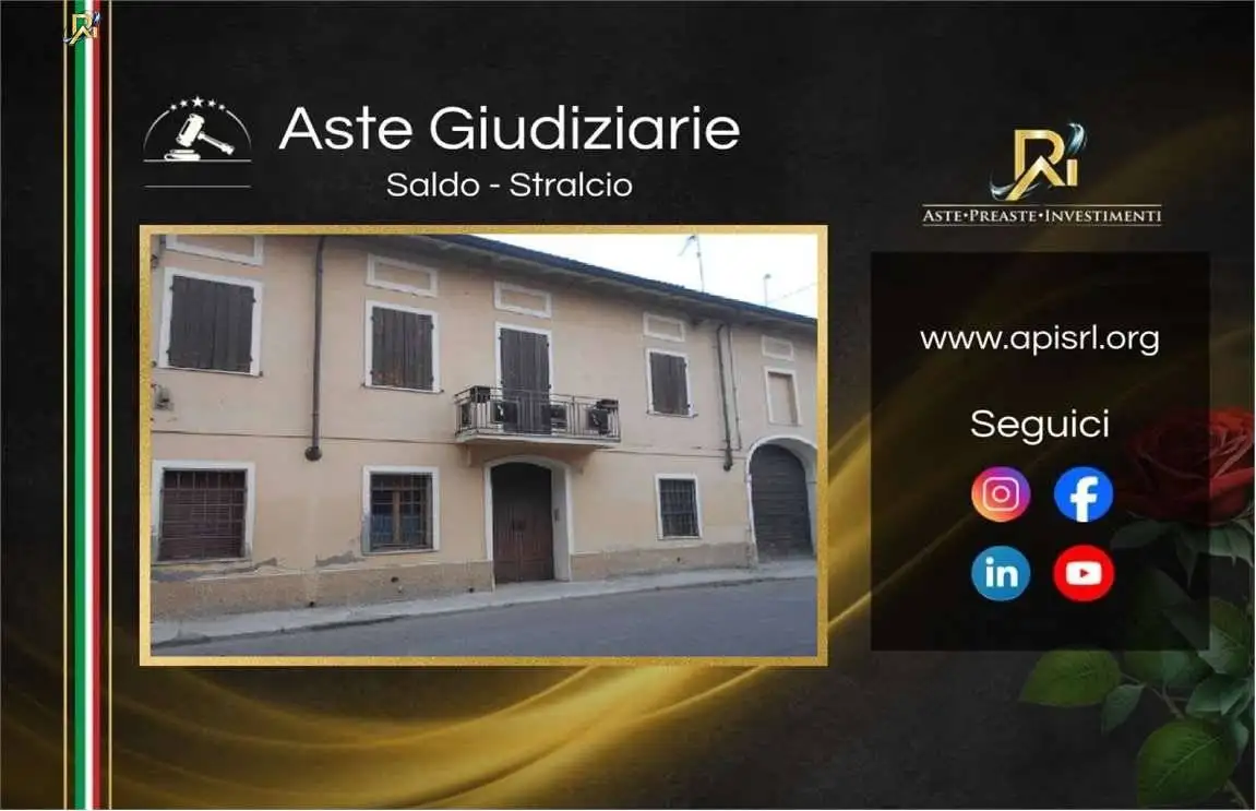 Appartamento in asta a Rivarolo Mantovano